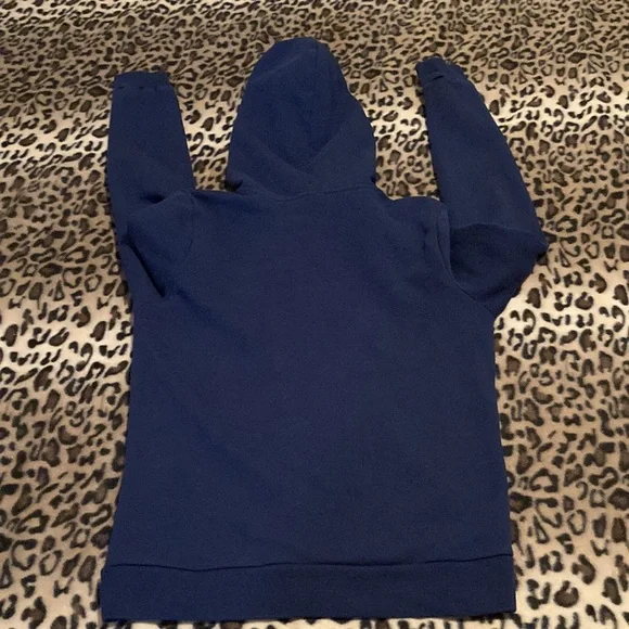 GUC PINK VICTORIAS SECRET HOODIE VS FLORAL LOUNGE FULL ZIP HOODIE Women’s Size M - Picture 9 of 12